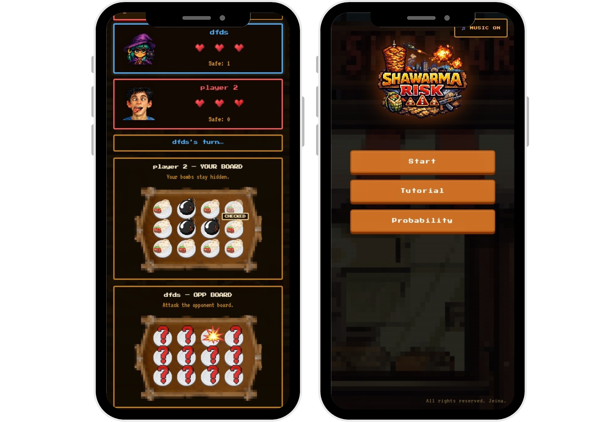Shawarma Risk screenshot